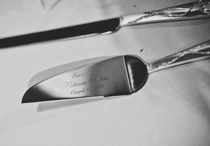 Bride and Groom Toasting flutes, special cake knife and server- Silly tradition or something special