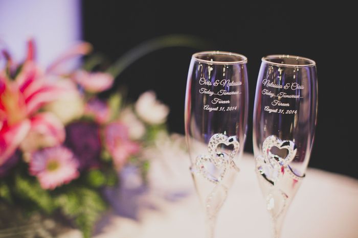 Bride and Groom Toasting flutes, special cake knife and server- Silly tradition or something special