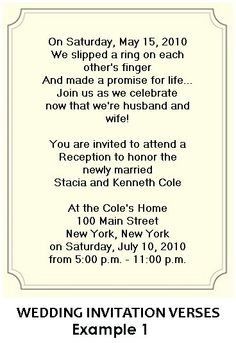 Invitation Wording Etiqutte Issue
