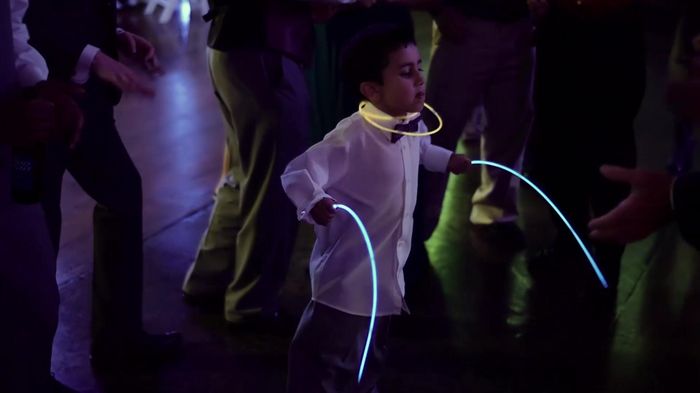 Tiny wedding guests with big personalities