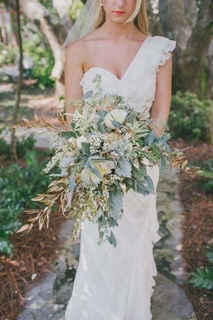 DIY Bouquets and Centerpieces in Primarily Green - Ideas/Thoughts?