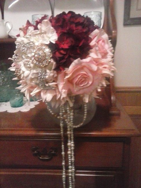 Is any one making their own bridal bouquet?