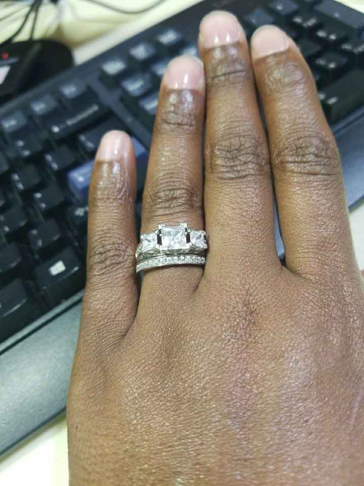 Post your wedding rings, woot!
