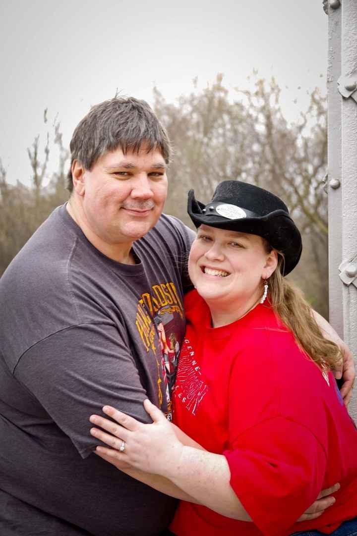 Engagement photos came in