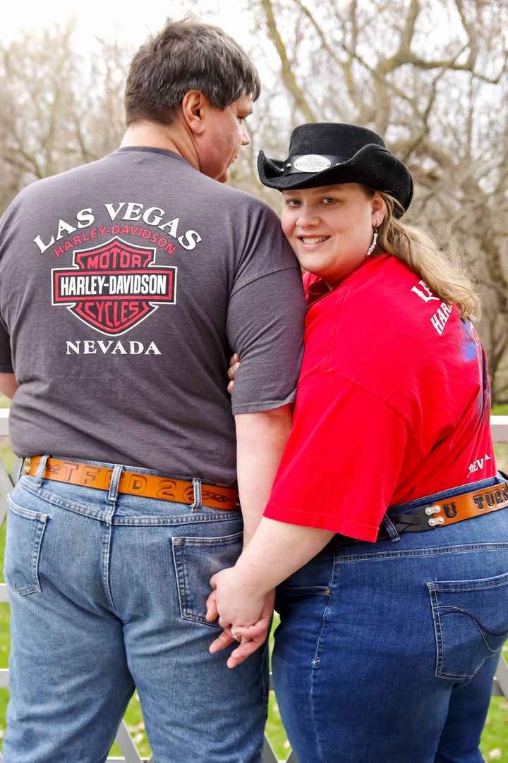 Engagement photos came in