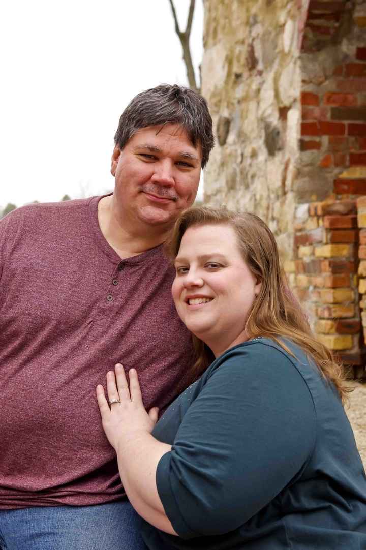 Engagement photos came in