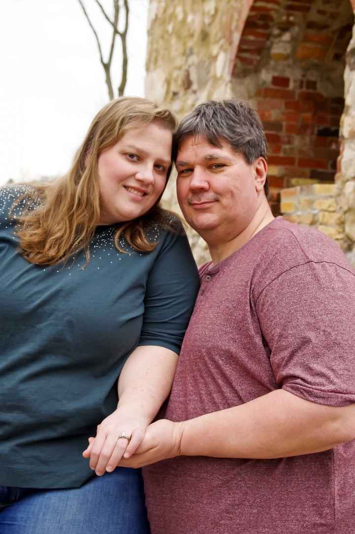 Engagement photos came in