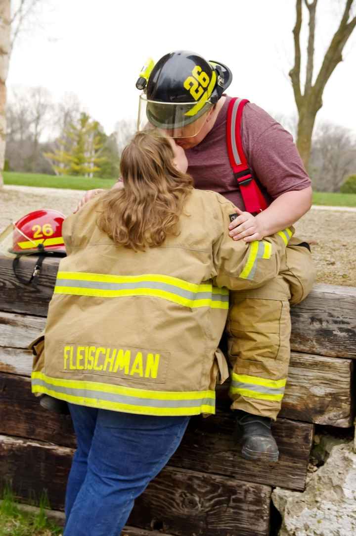Engagement photos came in