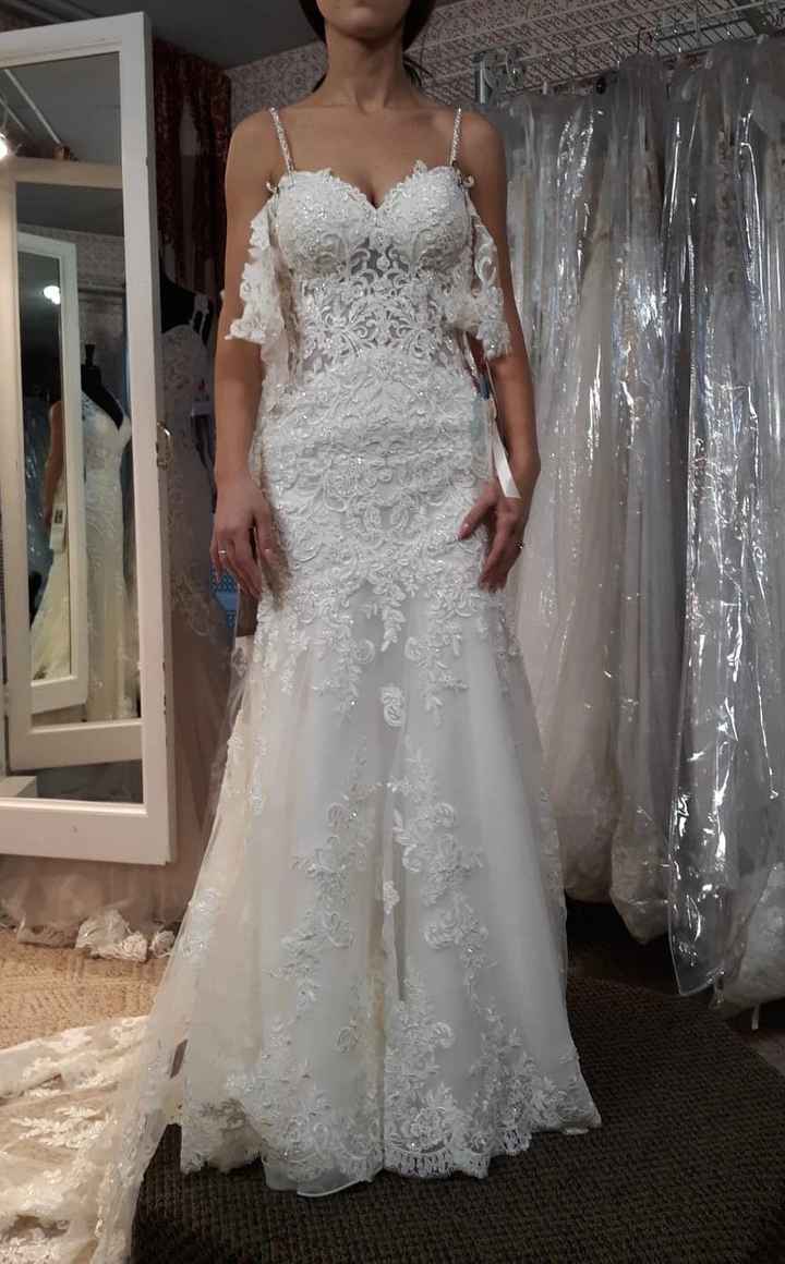 My dress that I ordered (ignore the sleeves hanging on the sides, they will be cut off and I'm addin