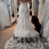 Back of my dress that I ordered