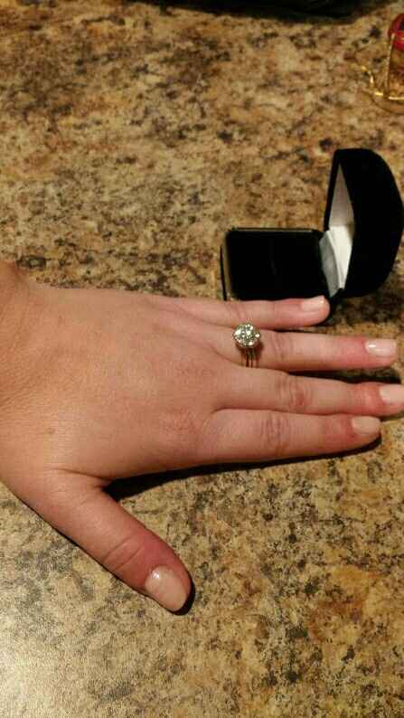 Let's see those beautiful rings lady's!