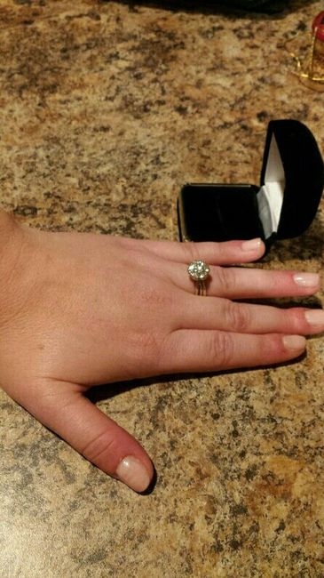 Let's see those beautiful rings lady's!