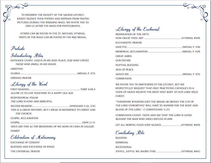 Catholic Mass Program 4