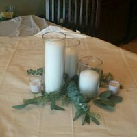 Trial run on centerpieces