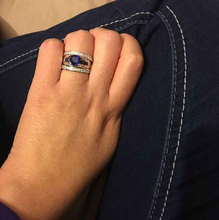 The nerves, the excitement, THE RINGS!