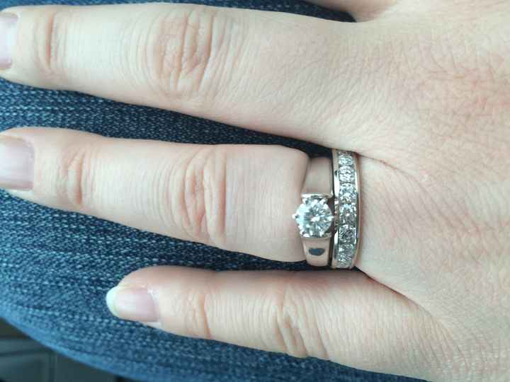 Got my wedding band yesterday !!! :) - lets see yours!!