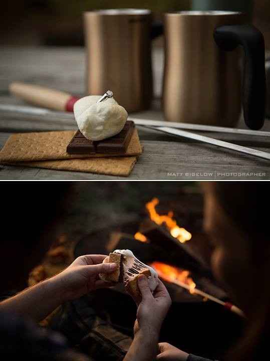 Sneak Peak- Campfire Engagement Pictures!