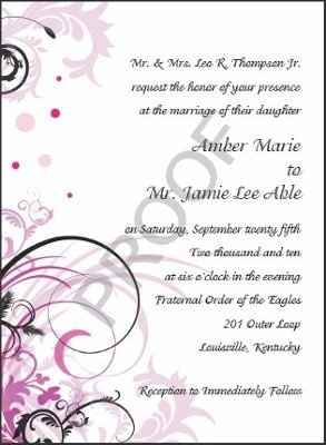 Pink And Black Wedding!!!help!!