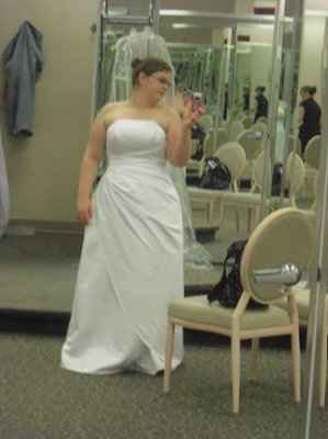 I went to visit my dress. *Pics. First time ever!*