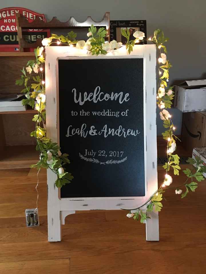 Wedding signs needed or no?