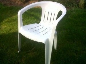Ugliest ceremony chairs possible. HELP!  Any way to salvage this?