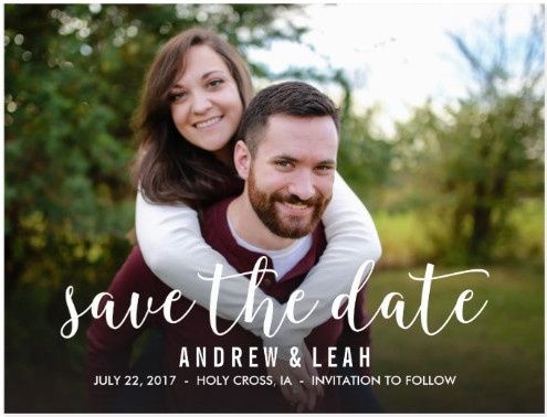 Save The Date- Ill show you mine if you show me yours!