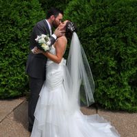 Any brides NOT wearing a cathedral veil?