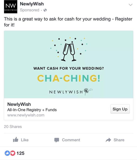 Keep seeing this on FB...NewlyWish?