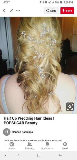 Brides, how are you accessorizing your hair? or how did you? - 1