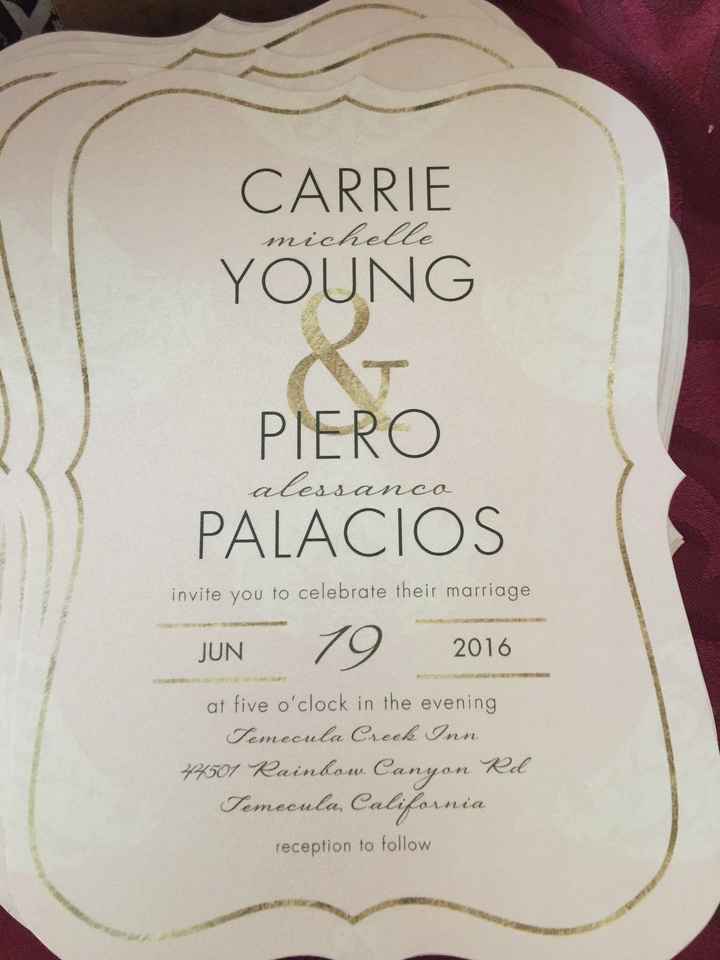 Wedding Paper Divas Invitation