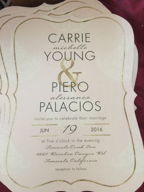 Wedding Paper Divas Invitation