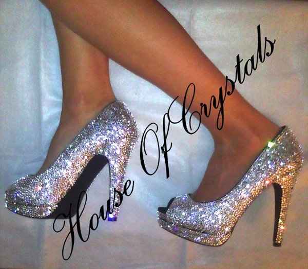 Customized Swarovski Shoes