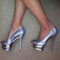 The Perfect Glass Slipper for Brides...Swarovski Style : )