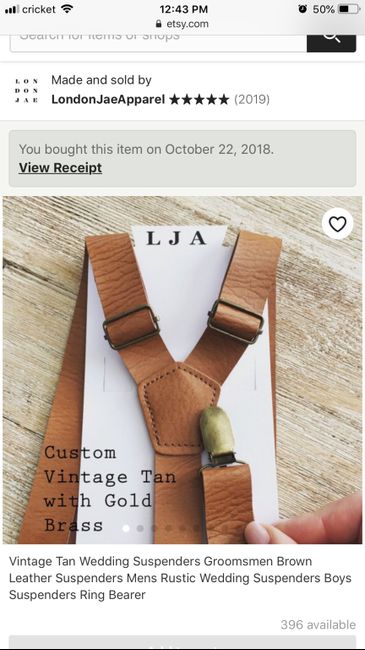 Men's Suspenders and Bow Ties - 1
