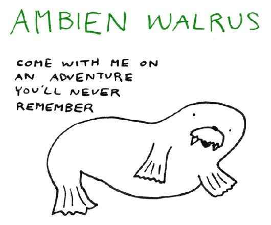 I didn't post this... ambien did...