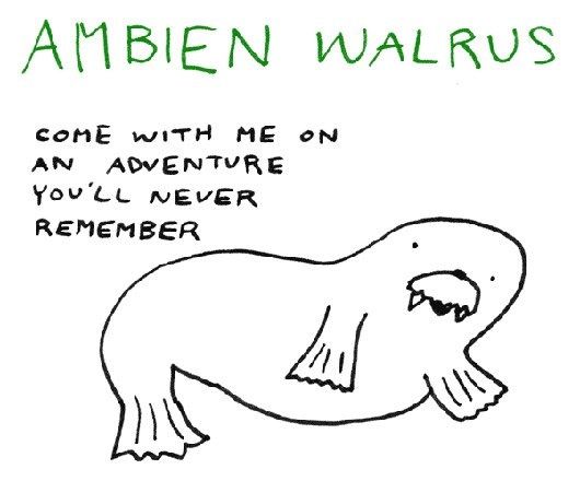 I didn't post this... ambien did...