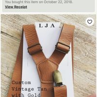 Men's Suspenders and Bow Ties - 1
