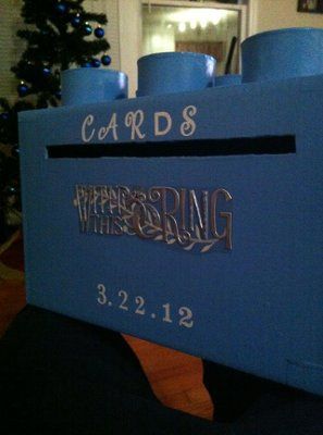 DIY Lego Card box is done!
