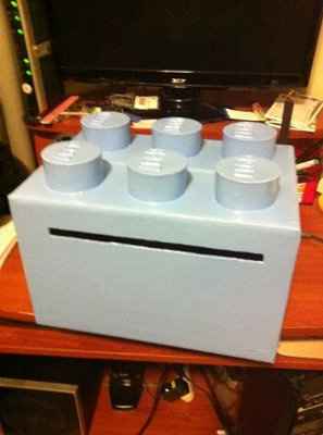 DIY Lego Card box is done!