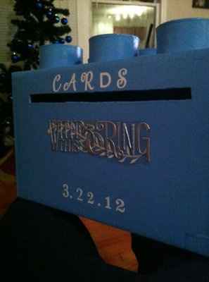 DIY Lego Card box is done!