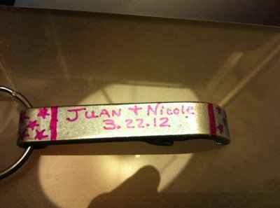 Mock-up of 2nd half for favors