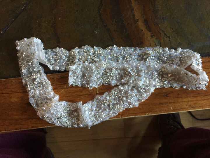 Calling all creative people! Need ideas for ways to use extra piece of "belt"