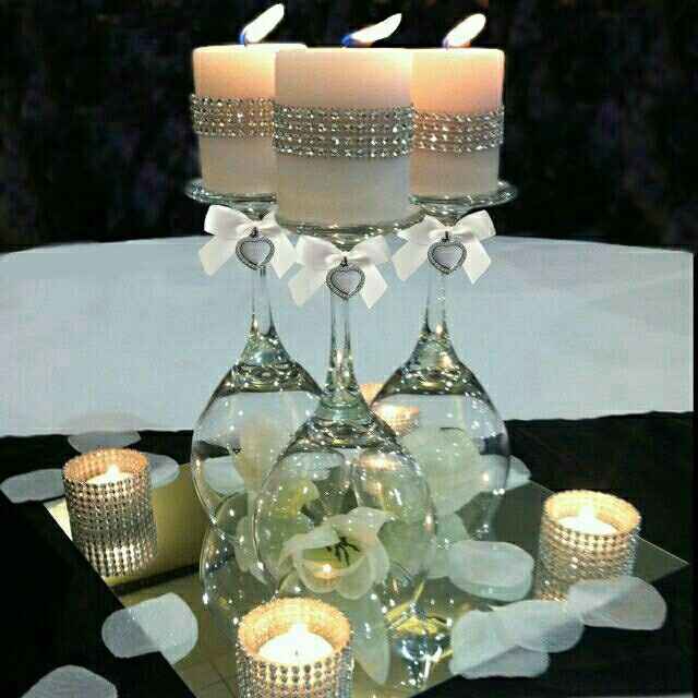 DIY Centerpieces and only rent flatware or rent everything?