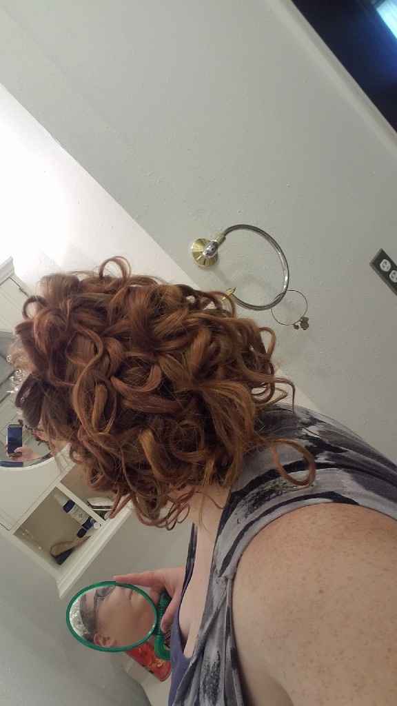 Hair and makeup trial done! - 4