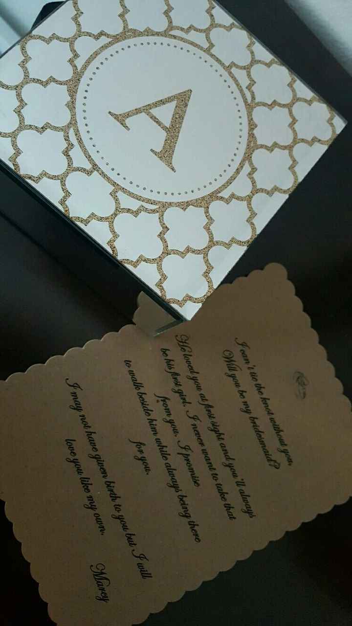 Wedding party proposal
