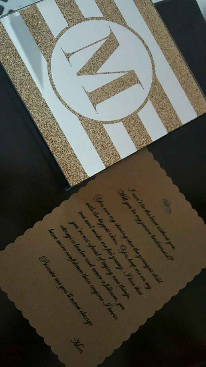 Wedding party proposal