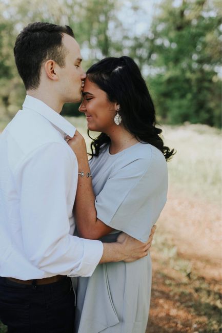 Admidst the Covid-19 panic, post your favorite picture from your engagement shoot. 15