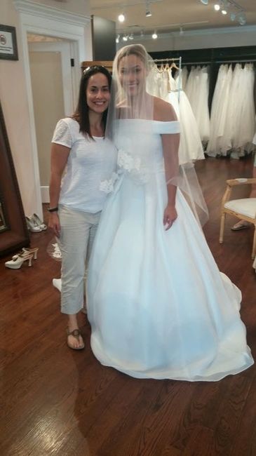 I finally said YES!! (100 dresses later)