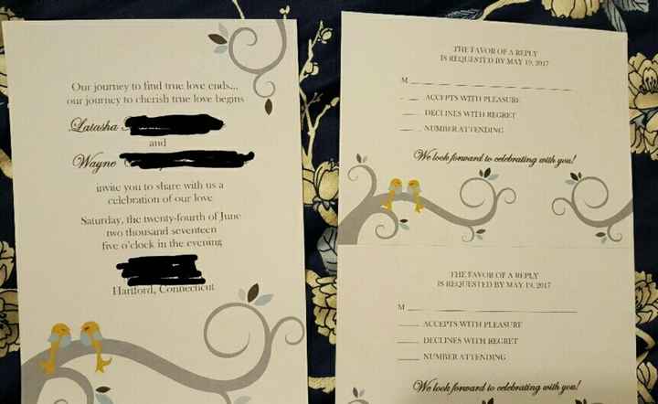 DIY invitations