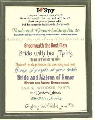 I Spy Photo Game For Reception